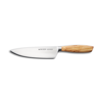 Нож универсально-профессиональный 18 см - ручка дерево оливы